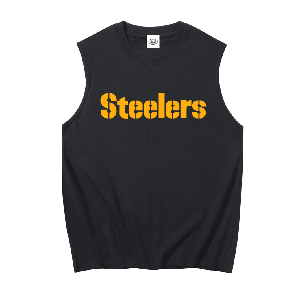 Steelers Vintage 100 Cotton Cut T-Shirt