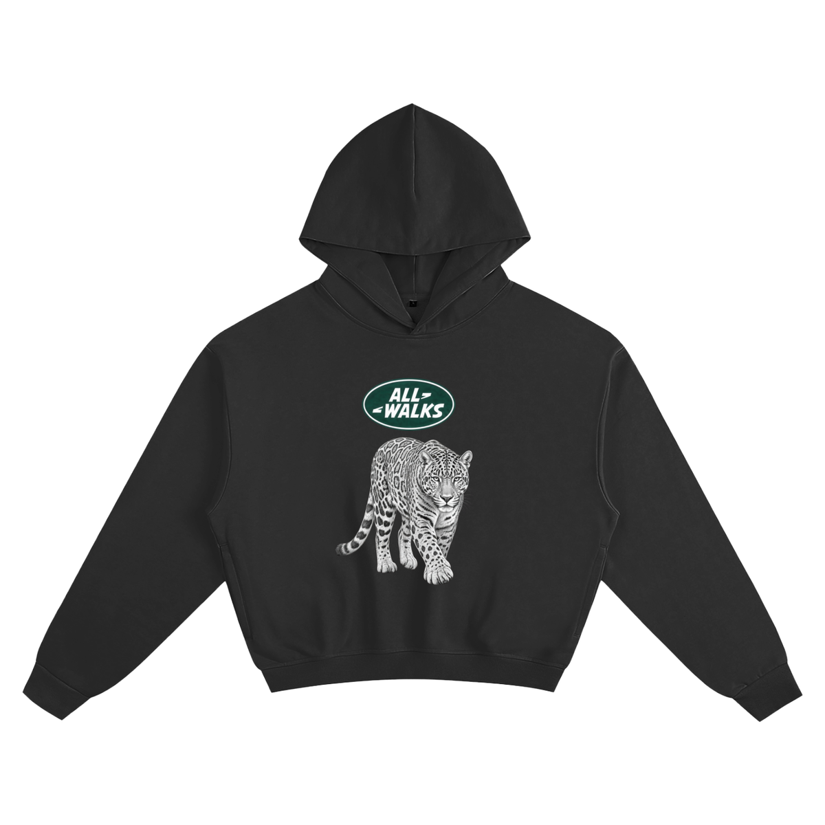 All Walks Cotton Cropped Hoodie