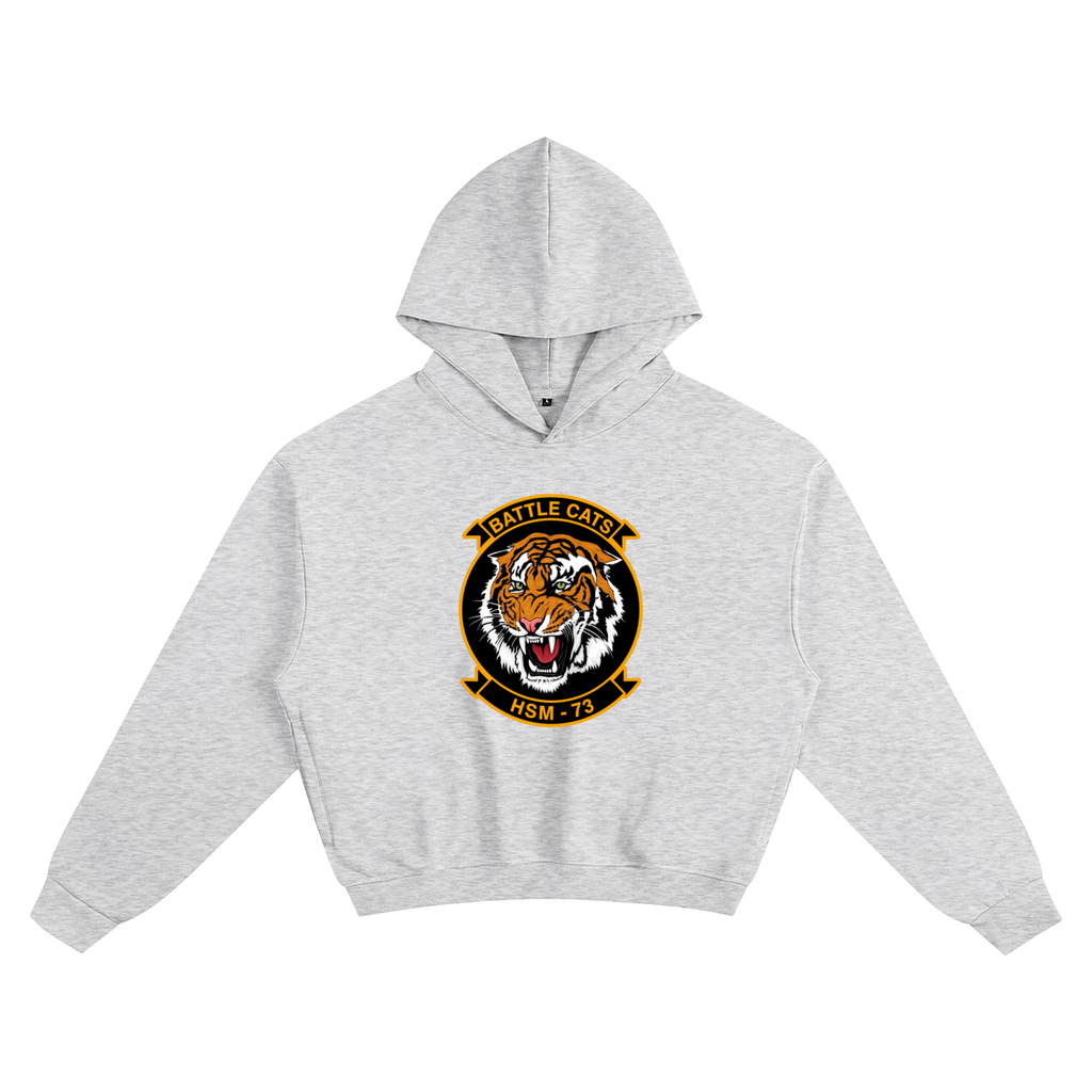Squadron Cotton Cropped Hoodie