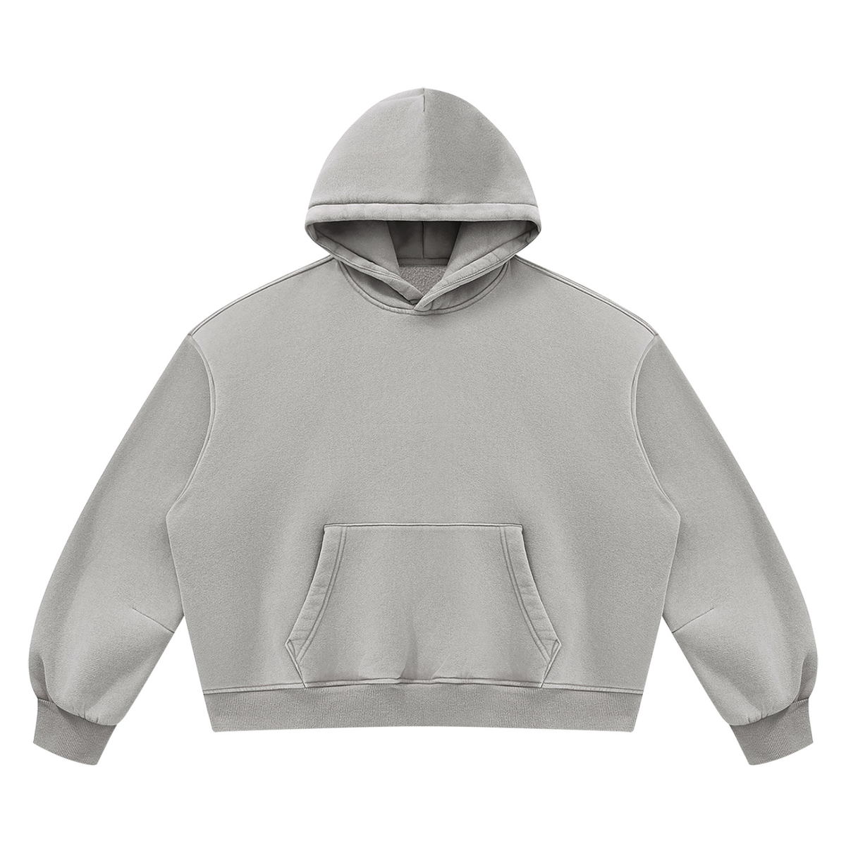 Vintage Wash Boxy Fleece Hoodie