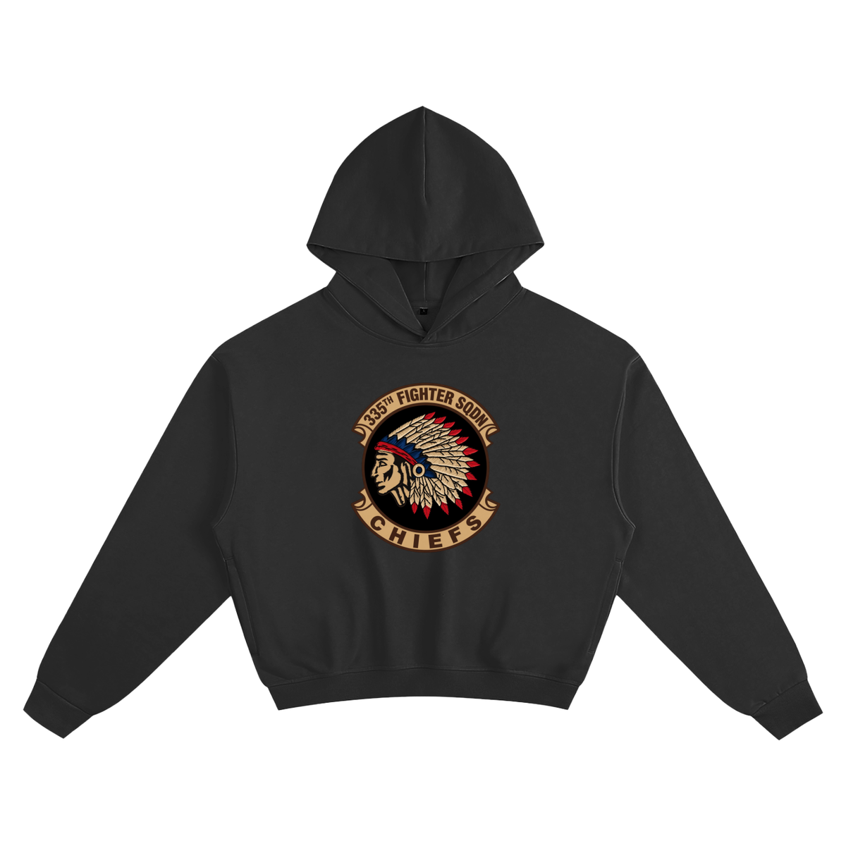 Chiefs SQDN Cotton Cropped Hoodie