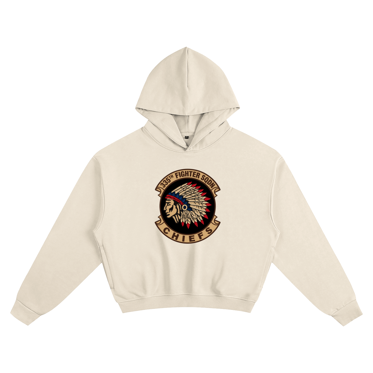 Chiefs SQDN Cotton Cropped Hoodie