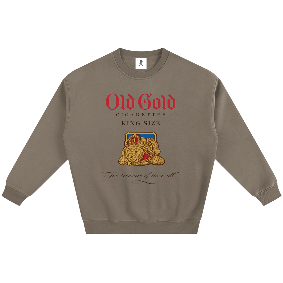 Old Gold Fleeced Crew