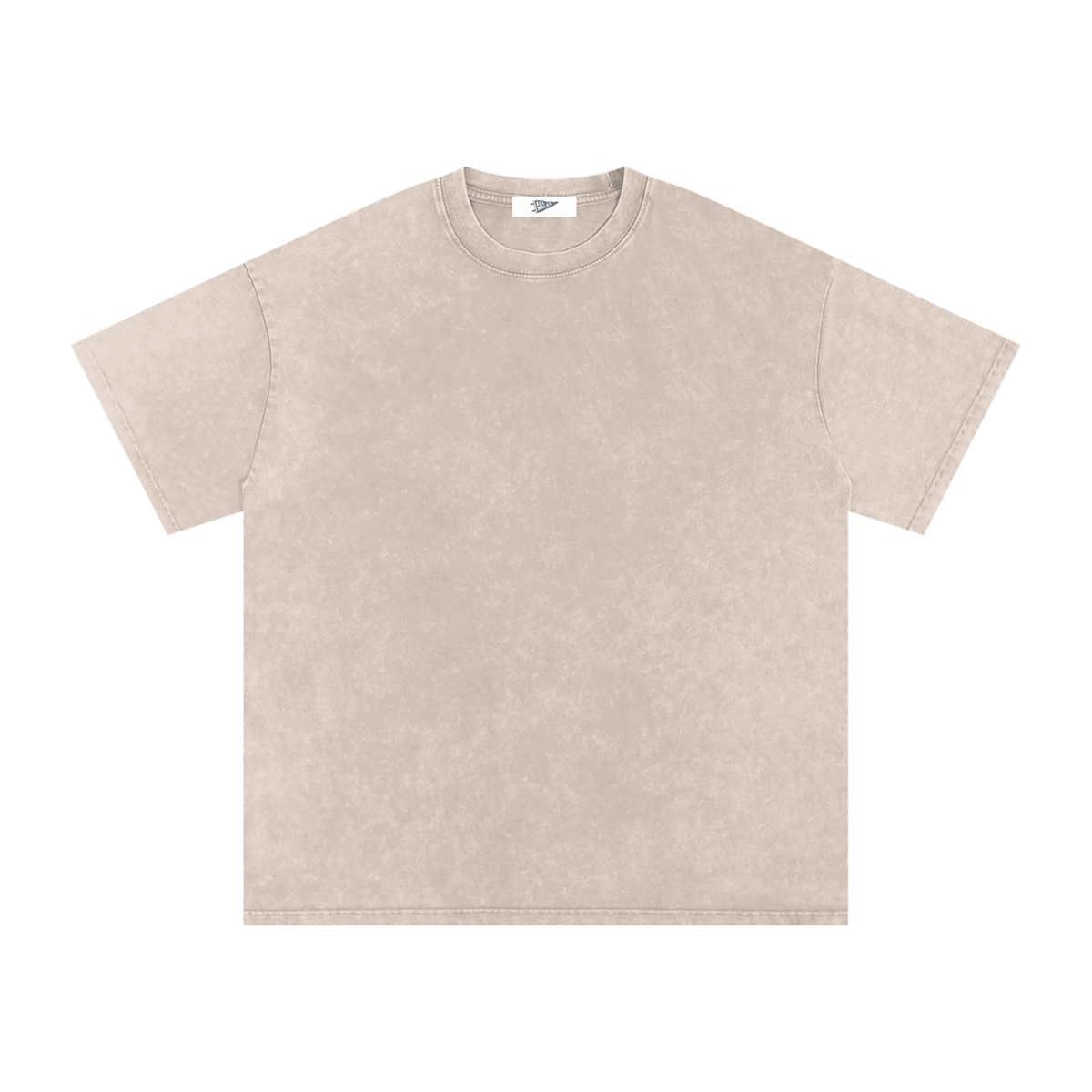 Snow Washed Oversized Cotton T-Shirts