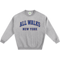All Walks NY Fleeced Crew Sweatshirt