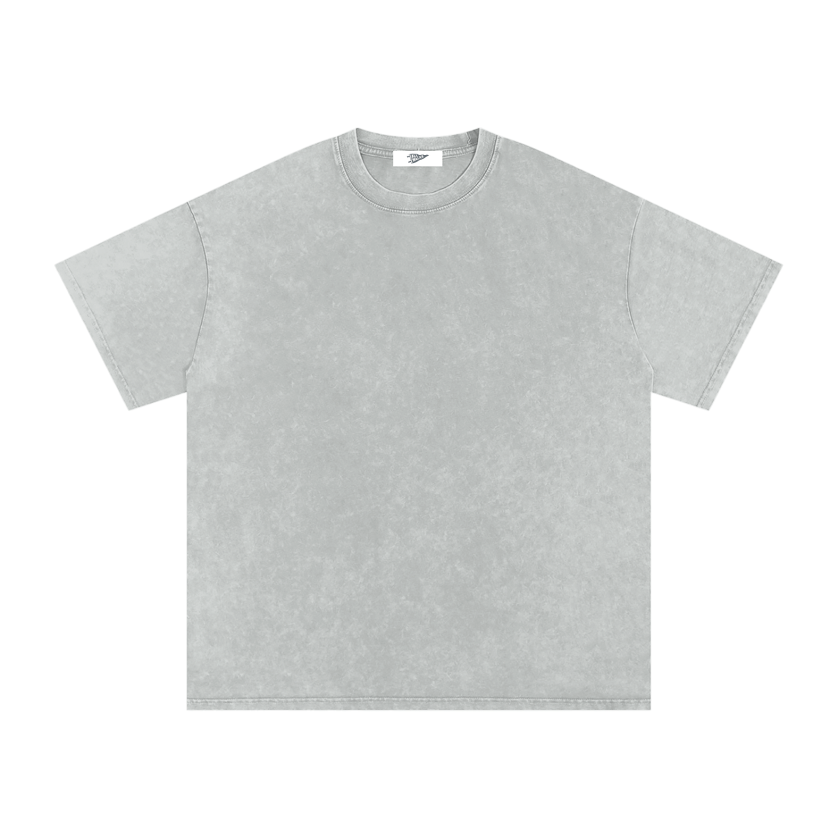 Snow Washed Oversized Cotton T-Shirts