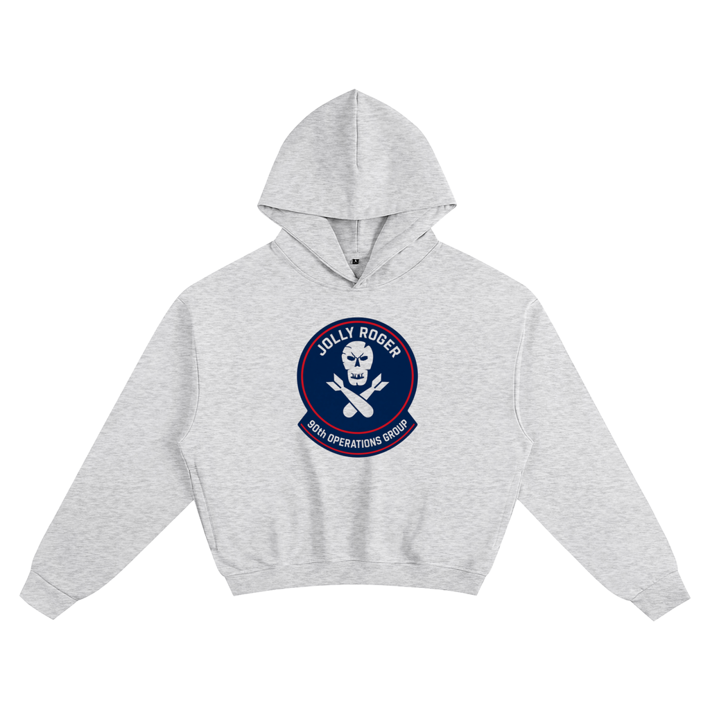 Squadron Cotton Cropped Hoodie