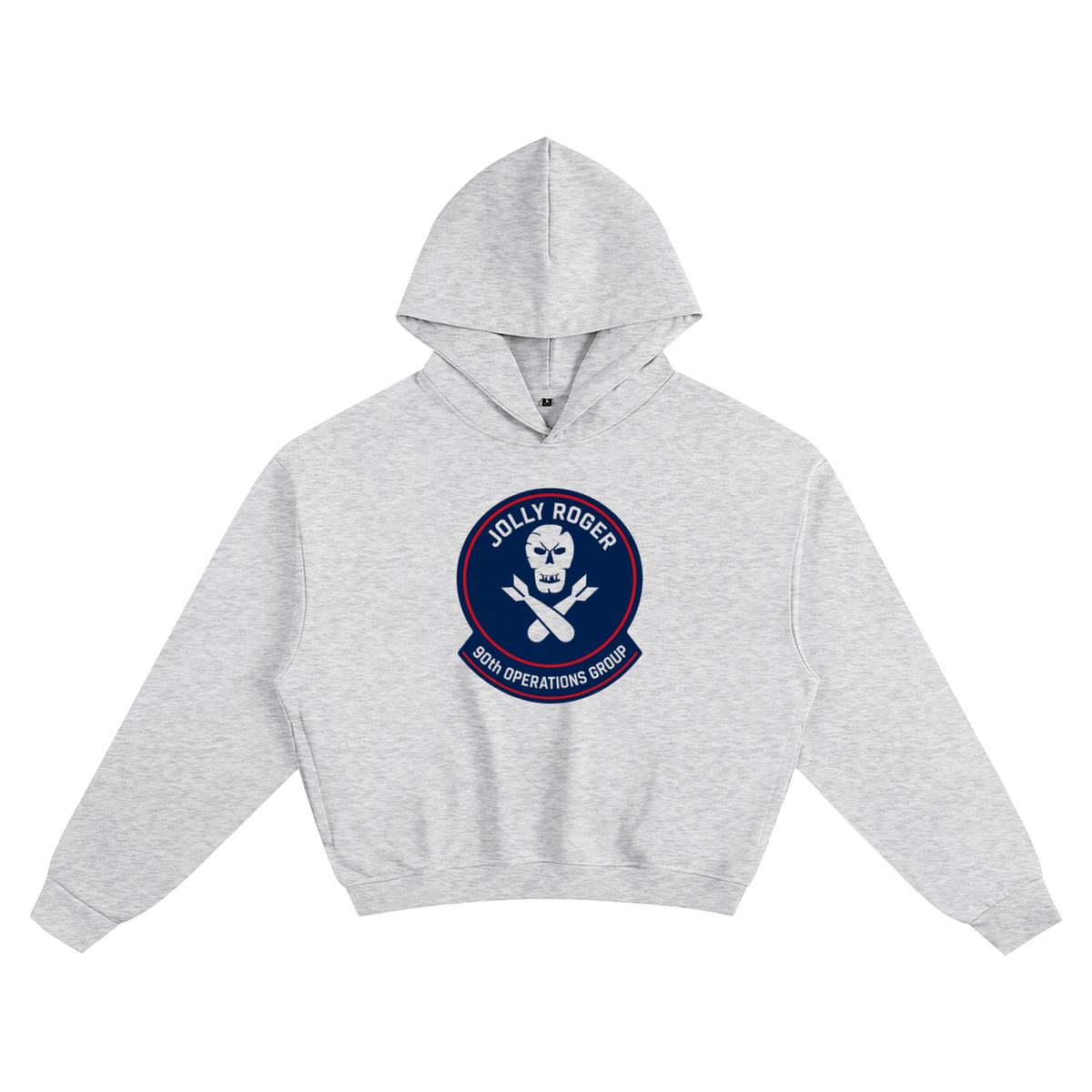 Squadron Cotton Cropped Hoodie