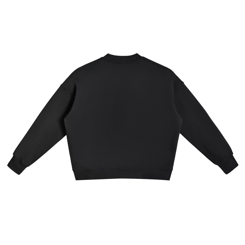Side Slit Crew Sweatshirt