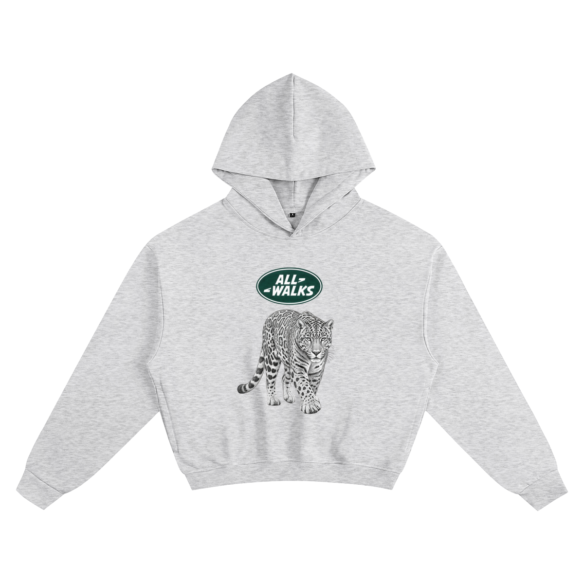 All Walks Cotton Cropped Hoodie