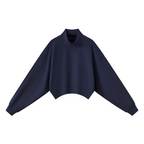 WMNS Crop Mock Neck Sweatshirt