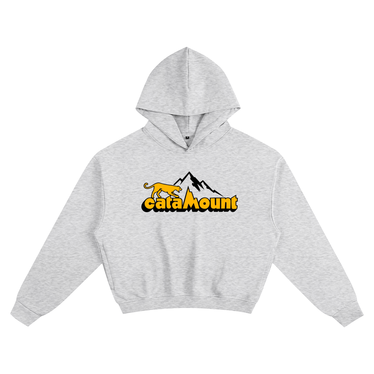 Catamount Cotton Cropped Hoodie