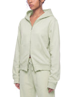 WMNS Raw Edge Full Zip Hoodie